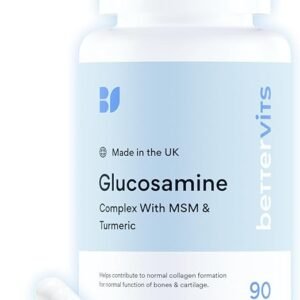 Bettervits Glucosamine Complex with MSM, Turmeric & Vitamin C