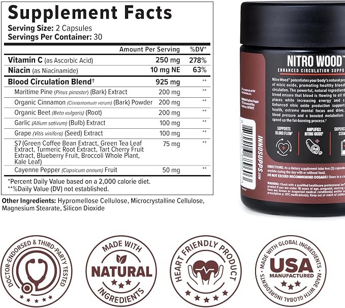 Nitro Wood™ Magnum – Male Performance & Vitality Supplement - Image 5