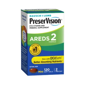 PreserVision AREDS 2 Eye Vitamins Bausch + Lomb – 120 Soft Gels