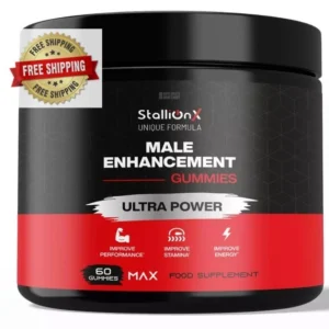 Stallion X 60 Gummies – Performance & Stamina Support