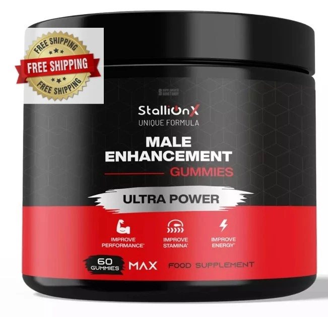 Stallion X 60 Gummies – Performance & Stamina Support