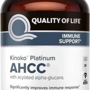 Quality of Life Kinoko Platinum AHCC Immune Support – 750mg, 60 Capsules