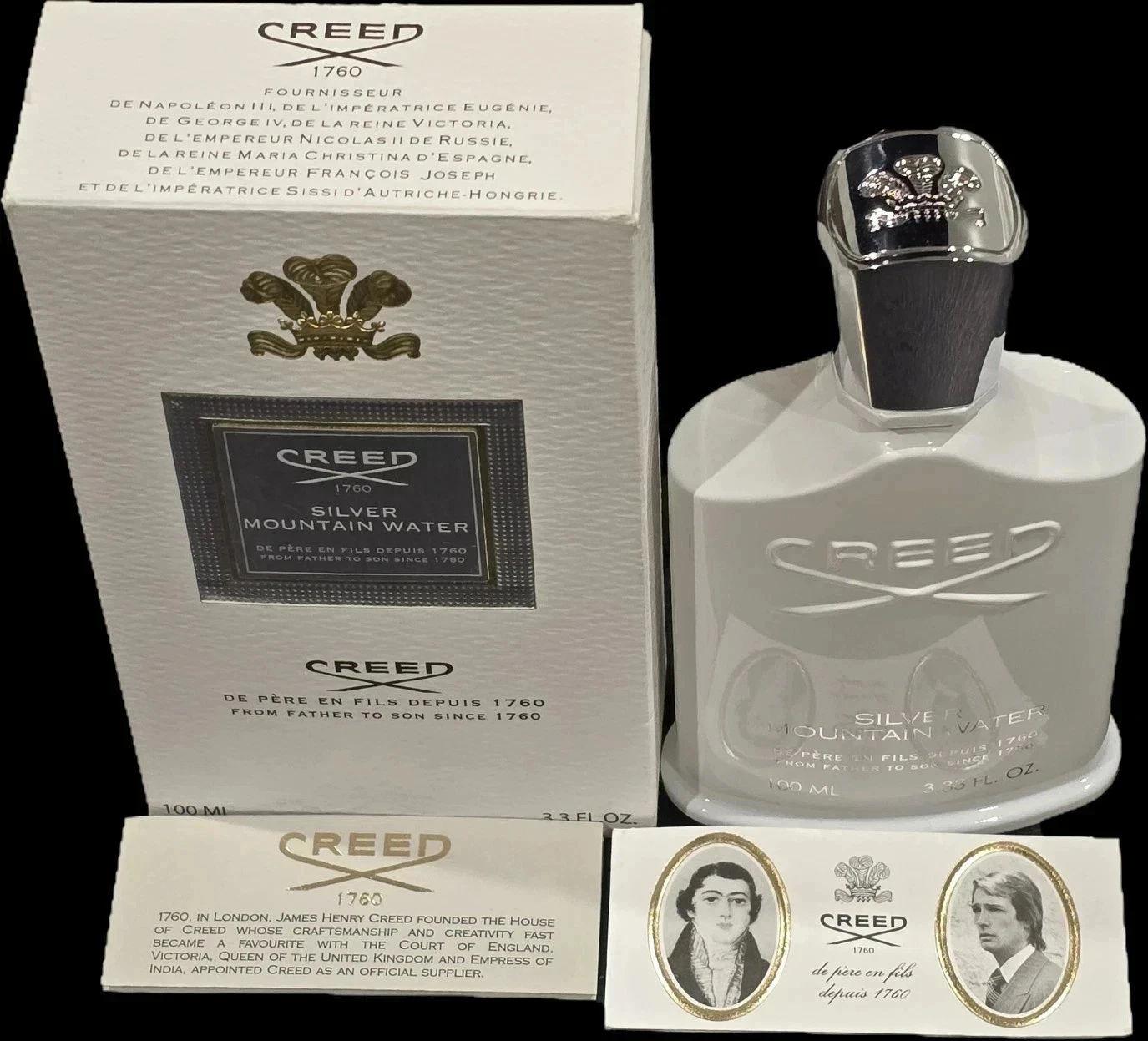 Creed Silver Mountain Water Eau de Parfum Spray for Men – 3.3 oz / 100ml - Image 3