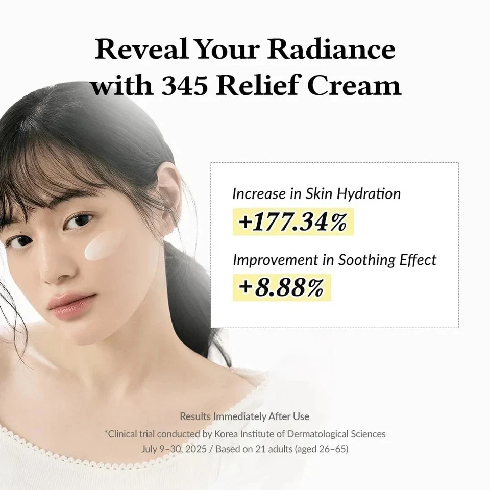 Dr.Althea 345 Relief Cream Daily Face Moisturizer 50ml - Image 5
