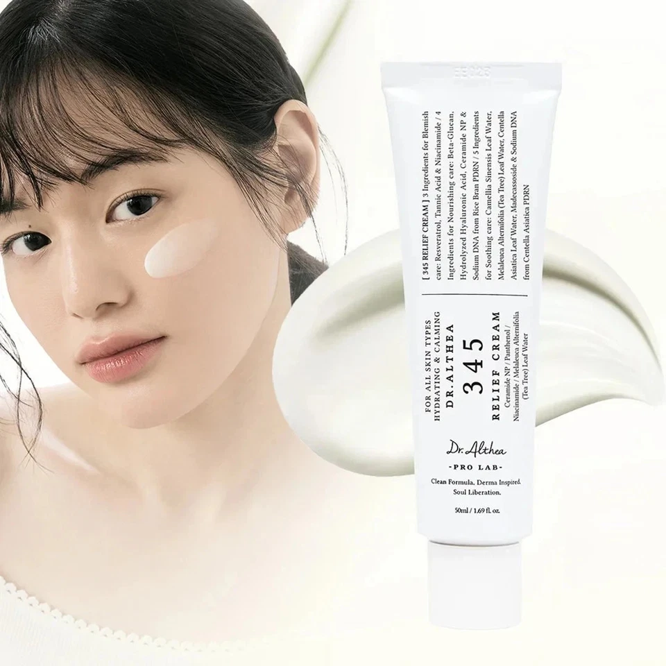 Dr.Althea 345 Relief Cream Daily Face Moisturizer 50ml - Image 4