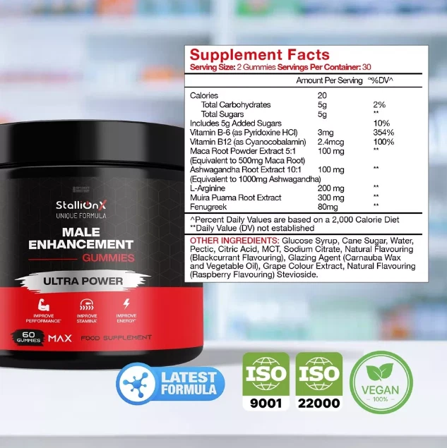 Stallion X 60 Gummies – Performance & Stamina Support - Image 5