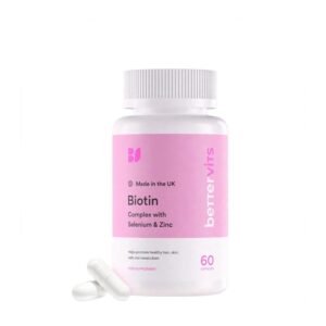 Biotin 12,000mcg Potent Zinc Selenium Complex Hair Nail Growth