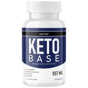 Keto Base Ketone Support Supplement Vegan 60 Capsules One Month Supply