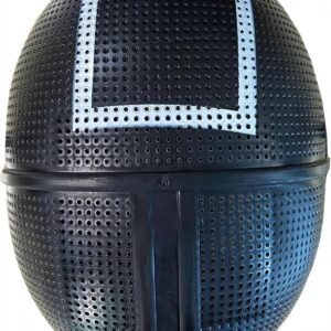 Amscan Squid Game Guard Square Mask Unisex Official Costume