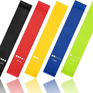 5 Pcs Resistance Loop Bands Set for Yoga Gym Training