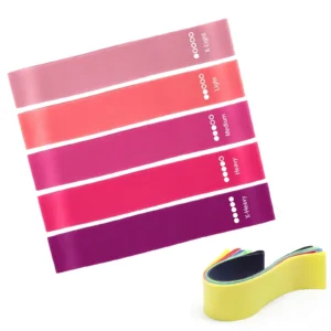5Pcs Portable Resistance Bands Full Body Workout Hip Leg